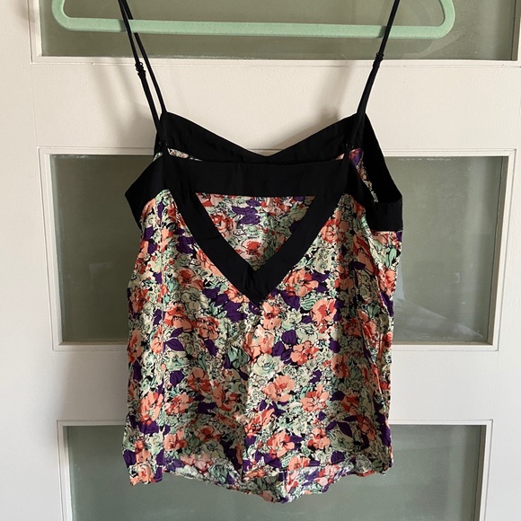 BCBGeneration Strappy Floral Camisole - Picture 2 of 3